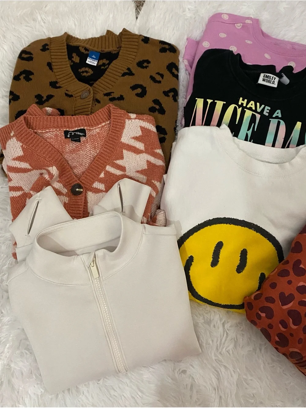 Lot of girls size 10/12 sweatshirts
